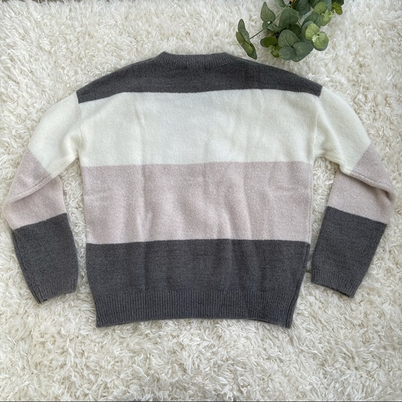 Lumiere color block crewneck sweater - Picture 5 of 5